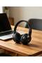 Foldable Wireless Bluetooth Headphones - Portable Over-Ear, MP3/FM Supported, 100g Lightweight, Dual Mode for Music & Calls - 6