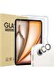 واقي شاشة ProCase (عبوة من قطعتين) لجهاز iPad Air مقاس 13 بوصة M4 2026 / M2 2024 + واقي عدسة الكاميرا (عبوة من قطعتين)