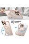 URBANNX Rotatable Ring Stand Case for iPhone 16 Pro Max, Desert Titanium | Compatible with MagSafe - 3