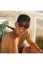 Square Folding Polarized Sunglasses for Mens Women UV400 Protection | Trendy Rectangular Ligh - 2