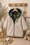 Special Series Cute Animal Figures, Double-Sided Fur, Hooded Winter Children's Coat - 3