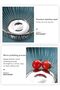 سلة فواكه للطاولة، سلة فواكه معدنية من الستانلس ستيل لتخزين الفواكه على سطح الطاولة - 3