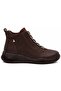 Pege Genuine Leather Non-Slip Sole Orthopedic Women's Boots Brown - 2