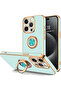 Luxury Phone Case for iPhone 14 Pro Max, Built-in Ring Holder, 360° Rotation | Flare Gadgets
