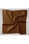 Thin Cotton Soft Scarf Olive-Tile-Oxide Brown Patterned Breathable Tok Duruşlu 90X90 - 7