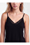 Alita City with a Difference, Lcw Dream Black Flat Strap Women's Shorts Pajama Set - 3