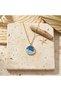 Sea Themed Steel Necklace |   Moon, Stars and Wave Figures