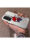 Samsung Galaxy S23 Compatible Silicone Edge Hard Back Case Couple Phone Case Spider Man Patterned - 2