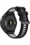 حزام متوافق مع جهاز Garmin Forerunner 965 - حزام بديل من السيليكون الناعم مقاس 22 ملم لجهاز Garmin 965 Sma - 3