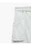 Low Waist Stitched Detail Cotton Pocket Regular Leg Carpenter Baggy Trousers - Baggy Jeans - 7