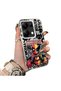 Redmi Note 13 Pro 4g Compatible Marvel Patterned Silicone Edge Hard Back Case Couple Phone Case