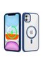 iPhone 11 Case Thin Edges Slim Back Magsafe Camera Raised Silicone - 2