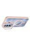 Galaxy A25 Case with Camera Stand, Magsafe Supported, Transparent Back, Silicone - 2