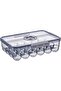 Egg basket Egg Holders Stackable Refrigerator Organizer Bins Clear Plastic Storage Trays Container P - 4