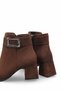 Nova Gala Women's Heeled Boots 0012863 Brown Suede - 4