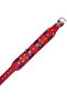 Kangal Dog Collar Without Bell Model Genuine Buffalo Leather Red - 3