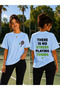 Unisex Oversize Tennis Printed T-Shirt 100% Cotton Tennis Themed Comfortable Fit Short Sleeve T-Shirt