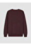 Xside Plum Crew Neck Embroidered Men's Sweatshirt - 6