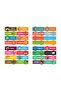 32-Piece Toy Cabinet Organizer Sticker Set - Children's Room Drawer and Box Stickers - 2