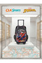 Spider-Man School Bag with Squeegee, Lunch Box, Pencil Case, Water Bottle & Flask Set - 2