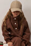 High Collar Snap Fastener Sweatshirt - 4