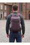 Stylish & Durable Everyday Carry Backpack - 18.5" (Article BPHW513) - MAROON - 6