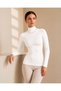 Women's Turtleneck Long Sleeve Cotton Bodysuit