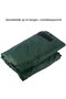 Storage Bags - Furniture Covers Garden Cushion Oxford Cloth Waterproof Dust With Zippers and Handles Suitable for Clothing, Cushions 81*81*61 cm Green - 3