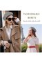 Women's French hats, classic Parisian modern painter's artist's hat matching with clothing - 2