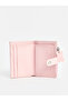 Ecru Leather Look Dog Print Girls' Wallet - 4