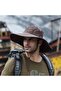 Unisex wide brim sun hat 62cm 12cm brim waterproof UV cowboy. - 5