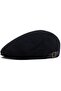Men's Painter Hat, Autumn/Winter Retro Beret, Middle-Aged and Elderly Duckbill - 2