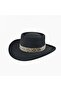 Pure wool soft felt hat vintage ranch unisex ventilated.