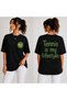 Unisex Oversize Tennis Printed T-Shirt 100% Cotton Tennis Themed Comfortable Fit Short Sleeve T-Shirt