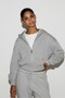 Basic fermuarlı sweatshirt