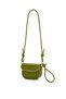 Women's Lina Mini Size Strap Covered Crossbody Bag - Oil Green - 3