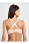 Beige Padded Non Wired Regular Bra - 5