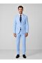 Men's Classic 2-Piece Suit 2 Buttons Slim Fit Stretch Fabric Double Slits 7 Drop