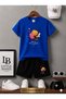 Summer Shorts T-Shirt Unisex (Hearted Bee)