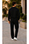 Men's 3D Predator Eagle Printed Tracksuit Set/Round Neck Sweatshirt and Sweatpants 2-Piece Set - 2