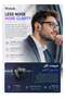 AI Translator Earbuds, 134 Languages, Real-Time Translation, ANC & ENC, iPhone Android, Black - 5