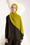 Faye Muslin Shawl Olive - 4