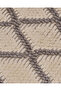 Grey Cotton Wool Woven Dhurrie 90x60cm - 3