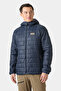 Men's Lifaloft Padded Hooded Navy Blue Coat