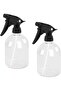 Spray Bottles, 2 Pack - Mist/Stream, Premium 16 Oz Empty Spray Bottles for Cleaning Solutions, Leak