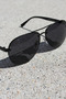 Black Men's Sunglasses Polarized Glass Light Frame - 3