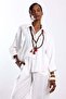 Ecru Tensel Shirt Pants Set 50957 - 3