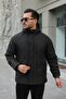 Men's Quilted Coat Waterproof and Windproof Premium Jacket - 2