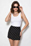 Women's Crew Neck Basic Undershirt White - 4
