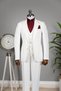 Exclusive Vest Suit White - 3